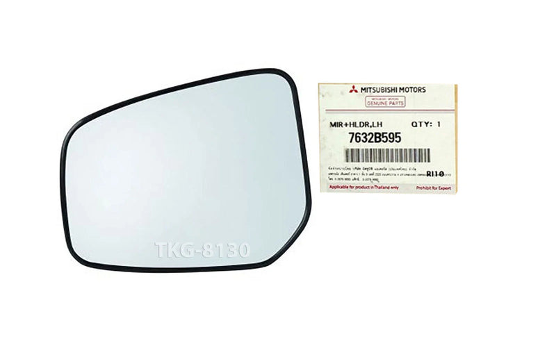 Mitsubishi Mirage 2012-2022 LH Side Mirror Lens (2012-2022)