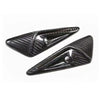 Tesla Model 3 / Y 2 x Gloss Carbon Fiber Front Side Fender Covers (2020-2022)
