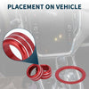 Subaru WRX Engine Start Button Knob Cover Ring 3 x Pcs (2022-2023)