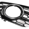 Audi A3 8P S-Line Chrome Ring Front Fog Light Grill Trim (2009-2013)
