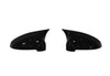 Audi A4 B9 (2016-2021) Gloss Black 2 Piece Side View Mirror Covers