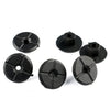 Mercedes W201 Pack of 10 Black Liner Plastic Nuts (1982–1993)