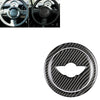 Mini Cooper R55 R56 R60 R61 Carbon Fiber Steering Wheel Sticker Cover (2007-2021)