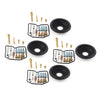 Kawasaki ZG1000 Carburetor Repair Kit 4 x Pieces Carb Diaphragm (1989-2006)