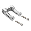 Harley Softail Fatboy Dyna Low Rider Chrome 4" Handlebar Riser 1.25" Bar
