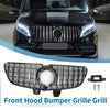 Mercedes-Benz V-Class (2014-2023) Chrome Silver Front Upper Bumper Grille