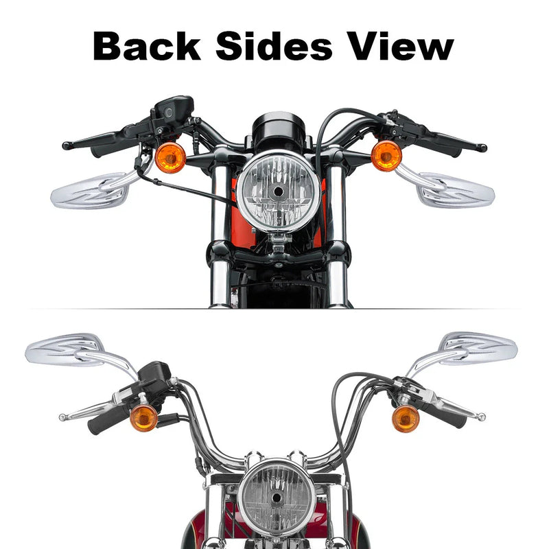 Harley CVO Road Glide Chrome Rear-View Mirrors (2023-2024)