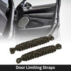 Jeep Wrangler TJ JK (2007-2018) - Green Camouflage 2 x Door Limiting Straps