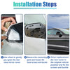Ford Mustang Carbon Fiber Pattern Rearview Side Mirror Covers