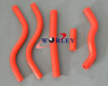 Honda CR125R CR 125 R Black Silicone Radiator Hose (1989)
