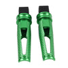 Honda CBR600RR, CBR1000RR, CBR600 F4 Green Passenger Rear Footpegs (2003-2019)