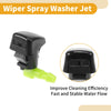 Ford Fusion (2006-2012) with Hose Connector Windshield Washer Nozzle Kit