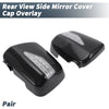 Lexus RX300 Rearview Mirror Cover Overlay with LED Black Carbon Fiber (1999-2003)
