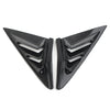 Honda Civic Hatchback Rear Side Vent Window Louvers (2016-2021)