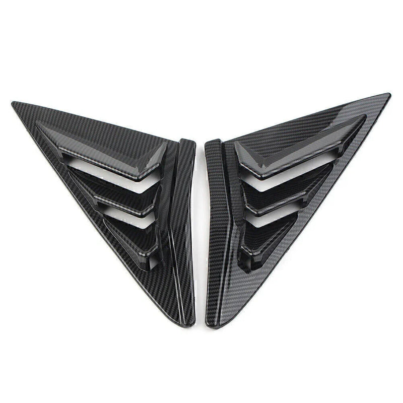 Honda Civic Hatchback Rear Side Vent Window Louvers (2016-2021)