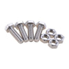 Adjustable Chrome Front Bumper Lip Splitter Strut Rods