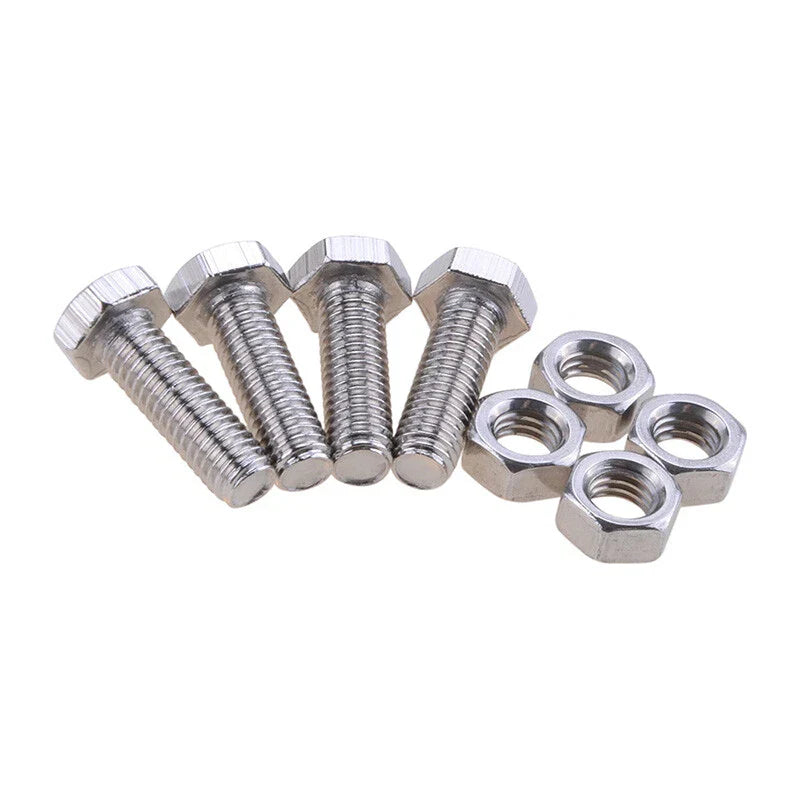 Adjustable Chrome Front Bumper Lip Splitter Strut Rods