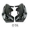 Harley Road King Black Lower Vented Fairing Engine Guard Crash Bar (09-13)