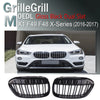 BMW X1 F49 F48 Glossy Black Front Kidney Grille (2016-2019)