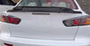 Mitsubishi Lancer EVO Sedan Rear R Style Spoiler Wing Glossy Black (2008-2017)