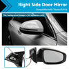 Toyota RAV4 (2013-2018) 5 Pin Non-Fold White Right Door Mirror