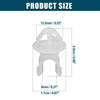 Honda Prelude (1992-2001) White 10 x Car Hood Prop Rod Clips