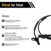 Mazda 323 (2006-2012) 1 x Sensor ABS Wheel Speed Sensor