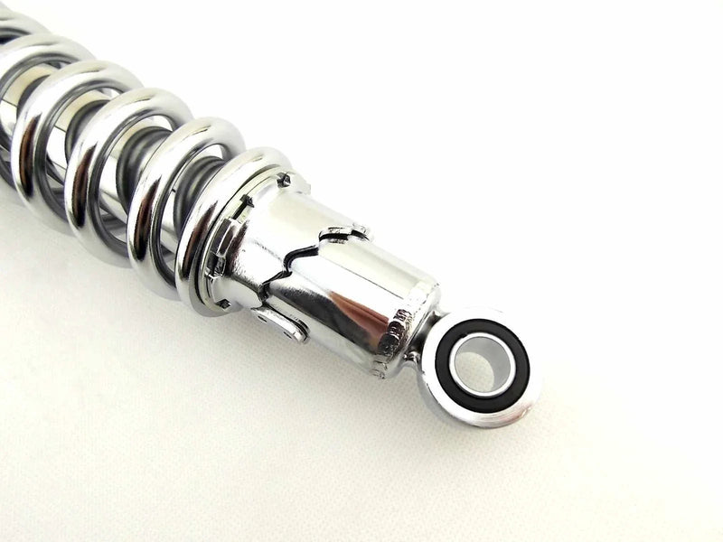 Harley Davidson XL1200 12.5 Inch JBS Chrome Lowering Shock Absorbers (2004-2023)