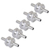 Fuel Petrol Diesel Aluminum 5 x 6mm 1/4" Non-Return Check Valve