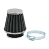 44mm Inlet Dia Air Intake Filter Cleaner with Adjustable Clamp Car/Motorcycle