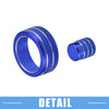 Honda Civic (2022-2023) Blue 7 x AC Control Switch Air Vent Knob Covers
