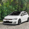 VW Golf 7 MK7 GTI R Rline Front Bumper Spoiler Lip Kit (2013-2016)