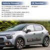 CITROEN C3 PICASSO Right Passenger Side Mirror Cover Cap (2009-2017)