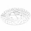 BMW F650ST, F650GS, G650 Xcountry Front Brake Disc (1993-2017)