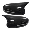 Kia Optima K5 Black OX Horn Rear View Mirror Covers (2011-2015)