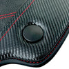 Ferrari F8 Tributo with Carbon Fiber Leather Floor Mats (2020-2023)