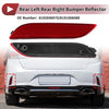 Toyota Camry 1 Pair Rear Left Rear Right Bumper Reflectors