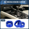 Mazda 3 Touring 3 x AC Media Volume Switch Knob Cover Ring (2017-2018)