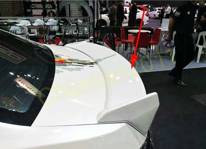 Toyota Corolla Sedan 2014-2018 Unpainted Trunk Spoiler Wing ABS