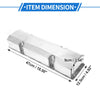 Chevy Chevrolet SBC Silver Tone with Bolts Gaskets Valve Cover