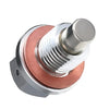 Car M12x1.25mm Magnetic Oil Drain Plug Bolt & Washer