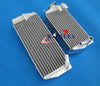 Suzuki RMZ450 Aluminum Radiator + Blue Silicone Hose (2005)