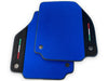 Ferrari 458 Spider Alcantara Leather Blue Floor Mats (2009-2015)