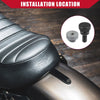Harley Davidson Sportster Set Seat Bolt Screw with Nut