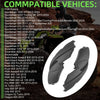 Polaris Sportsman Black Hand/Wind Guard Kit (2003–2023)