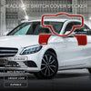 Mercedes-Benz A B C E G Class Auto Headlight Switch Cover Sticker (2013-2023)