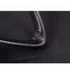17-18 Alfa Romeo Stelvio ABS Carbon Style Front Bumper Grille Cover Trim 2pc