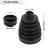 BMW X3 Outer CV Joint Boot Kit with Clamps (2004 - 2010)
