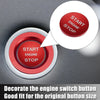 Land Rover Discovery, Range Rover Sport Red Start Stop Button Cover Kit