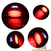 Harley Dyna Softail LED Cat Eye Tail Light License Plate Lamp (2006-2023)